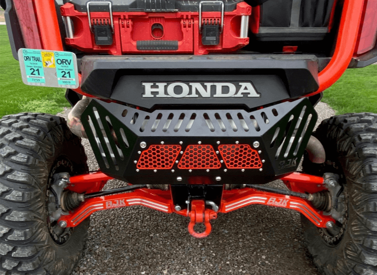 Honda Talon Exhaust Cover  AJK Offroad   