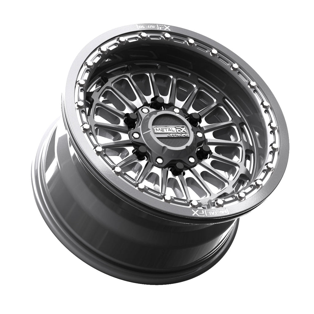 Delta 6R Beadlock | Gunmetal Contrast Cut