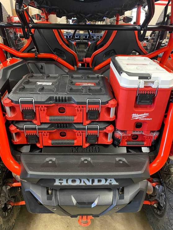 Honda Talon Milwaukee Packout Mount 1.5  AJK Offroad   