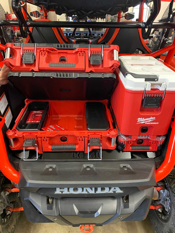 Honda Talon Milwaukee Packout Mount 1.5  AJK Offroad   