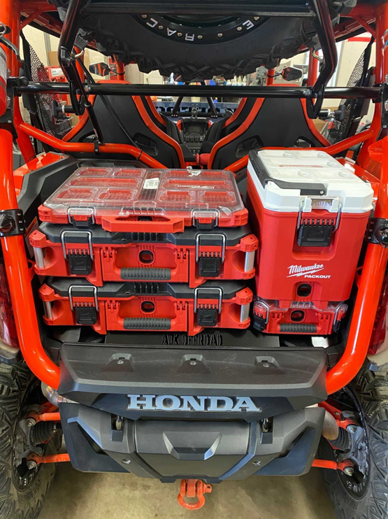Honda Talon Milwaukee Packout Mount 1.5  AJK Offroad   