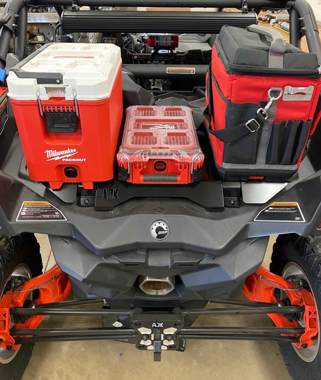 Can-Am X3 Milwaukee Packout Mount 1.5  AJK Offroad   