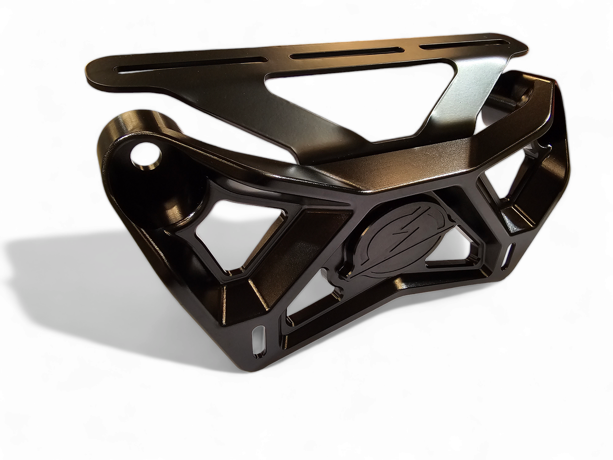 EOD 2017 to Current Can Am X3 Maverick Upper Shock Mount Brace with adjustable light mount bracket with Black finish