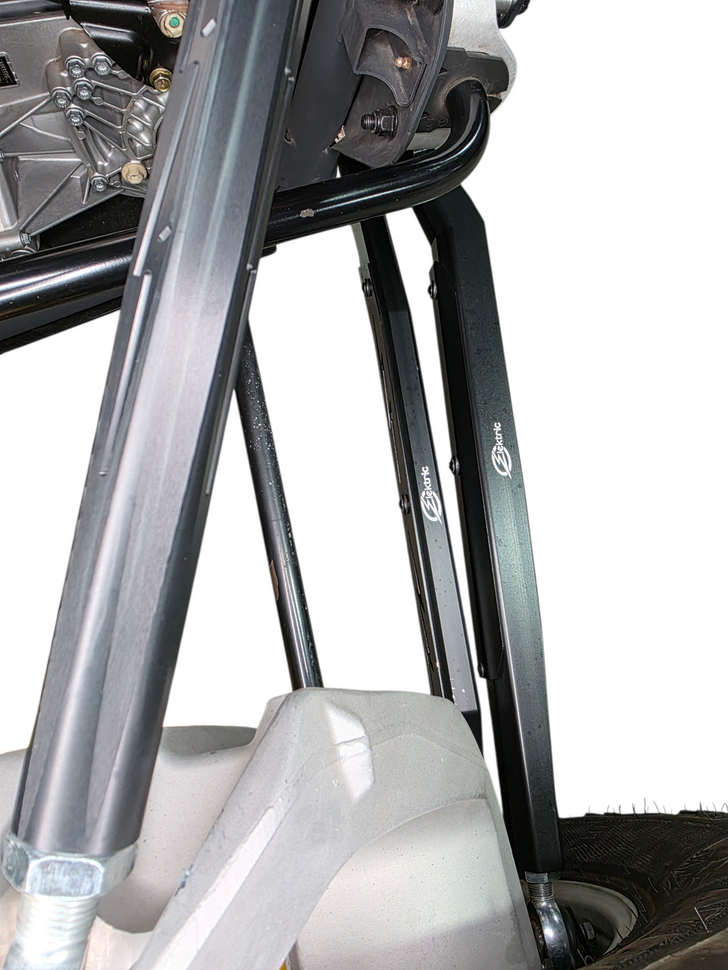 2024+ Can Am Maverick R High Clearance Adjustable Radius Rods (Anodized Black)
