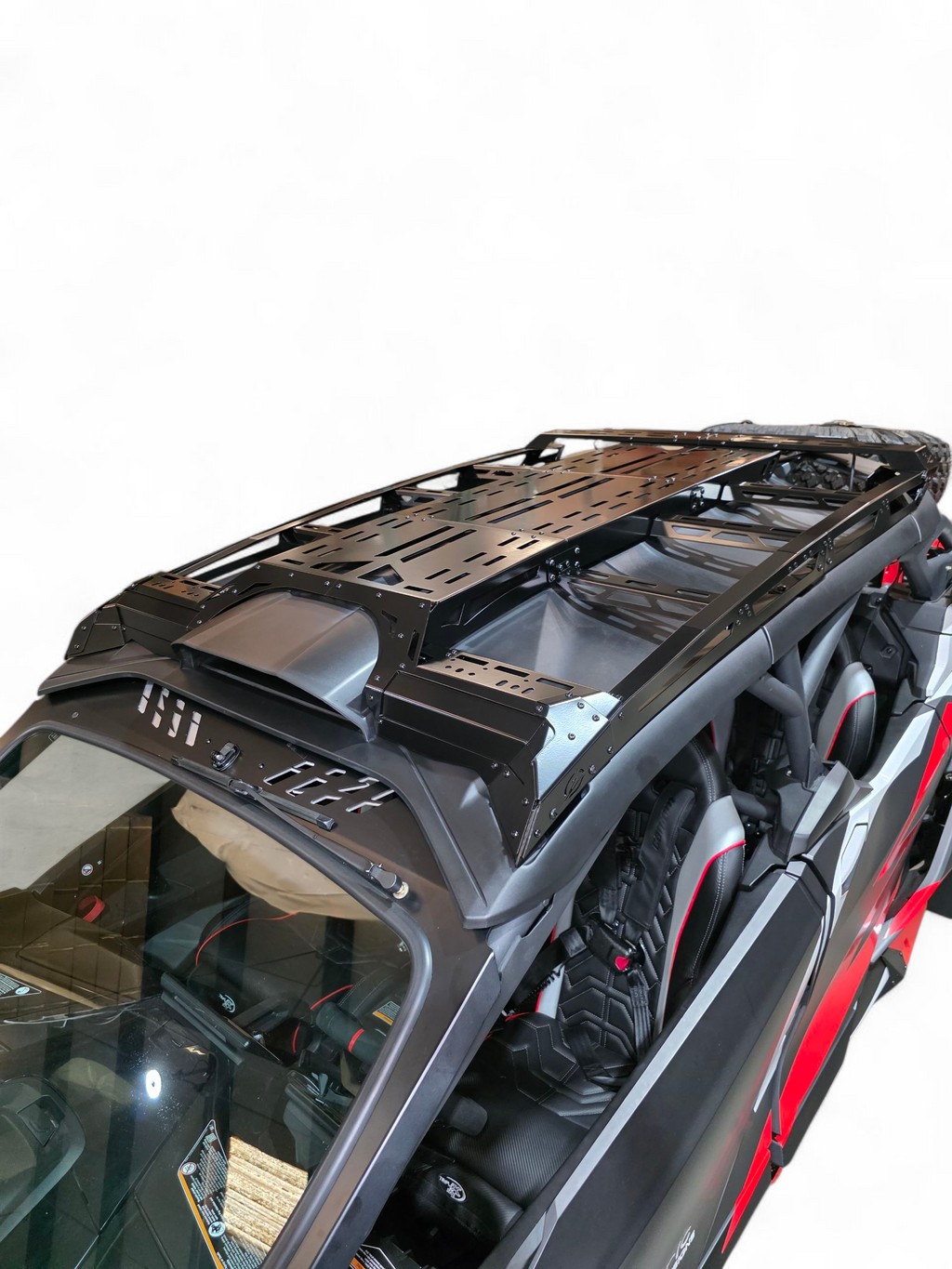 2024+ Can Am Maverick R Max Roof Rack (Works with Can-am Hood Scoop)