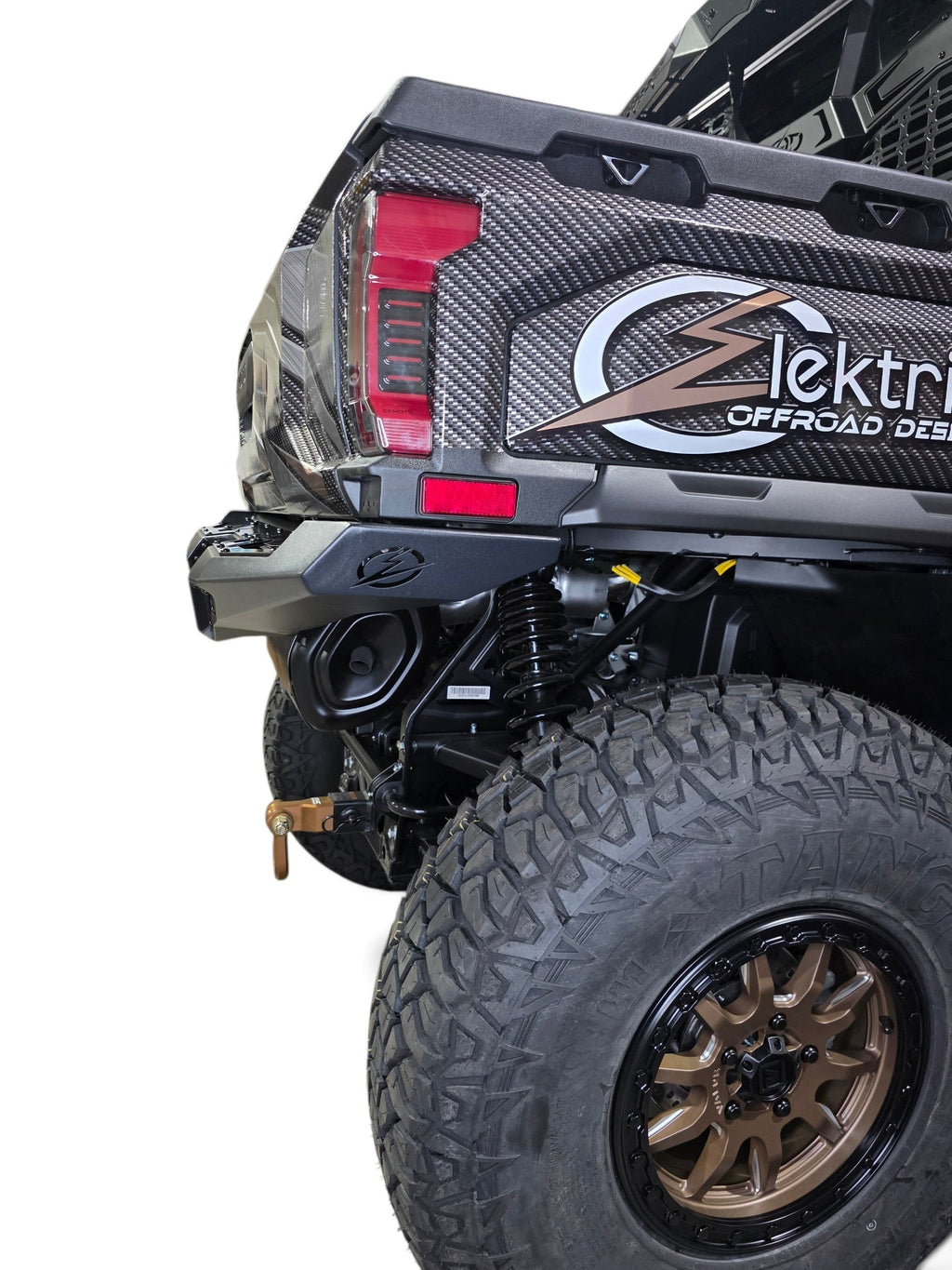 2025+ CFMoto UForce U10 Pro Volt Rear Bumper, Black