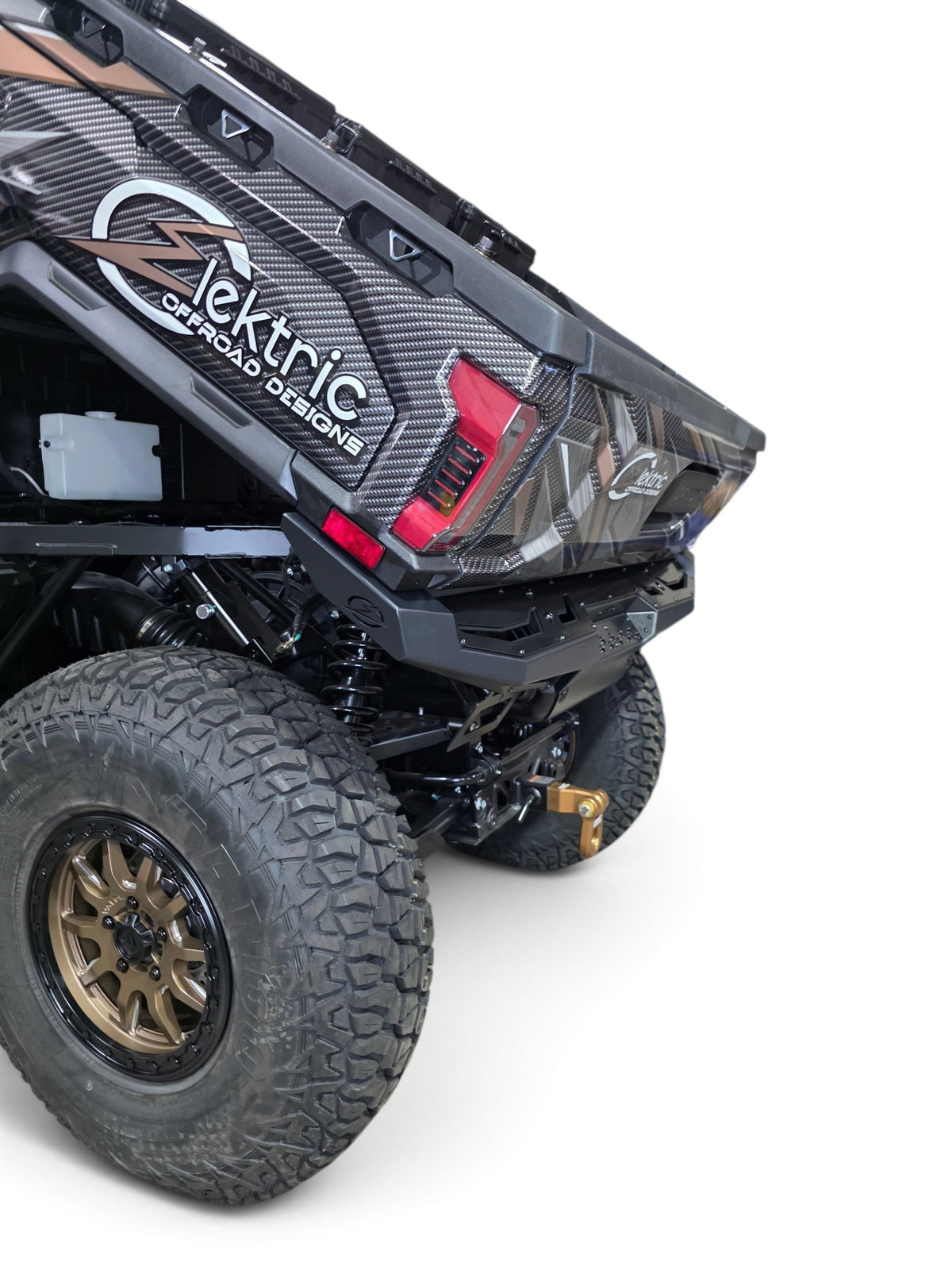 2025+ CFMoto UForce U10 Pro Volt Rear Bumper, Black