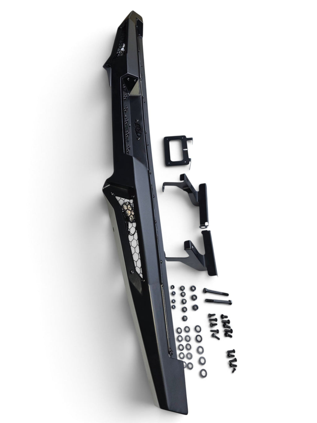 2025+ CFMoto UForce U10 Pro Volt Rear Bumper, Black
