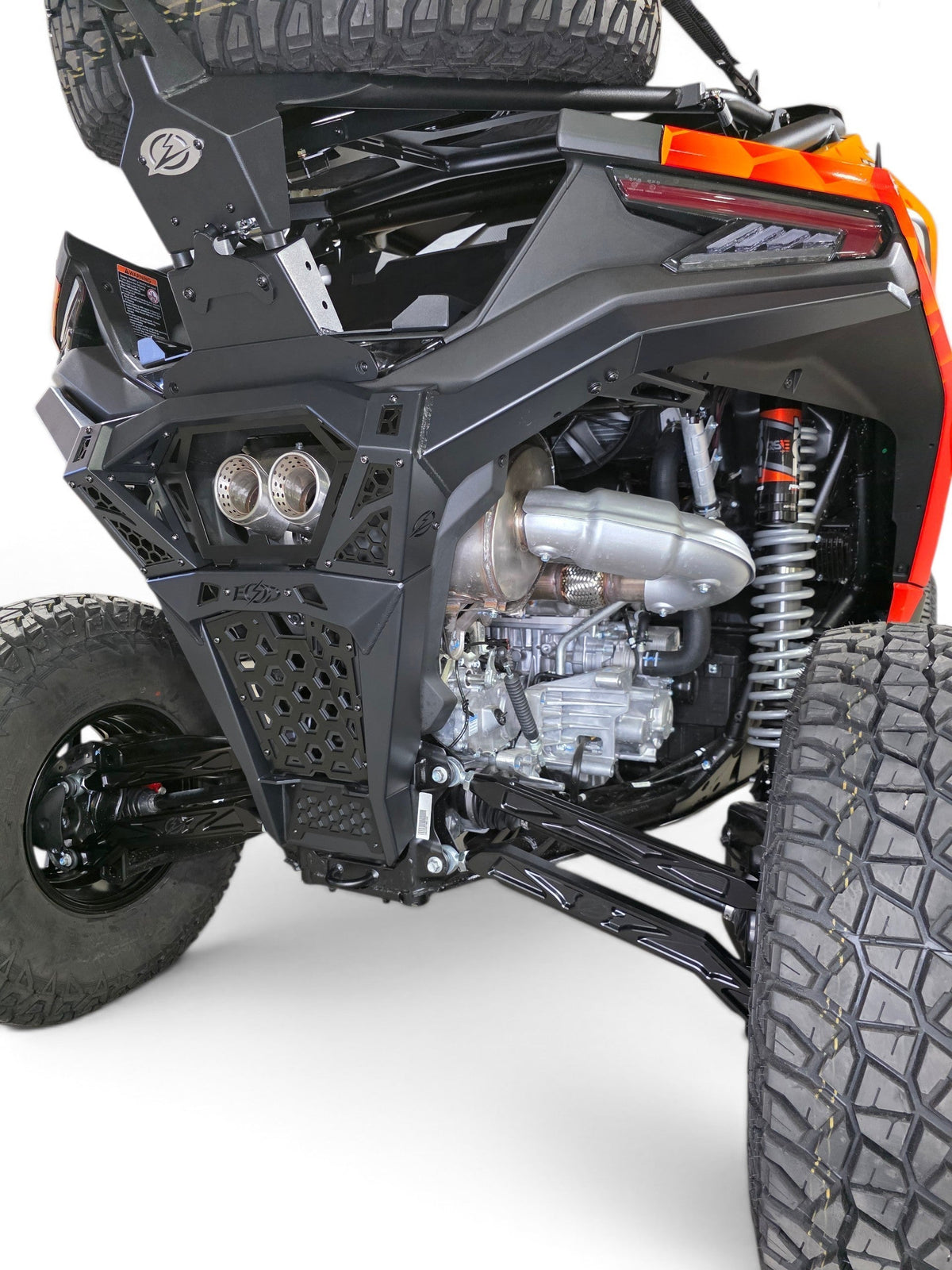 2026+ CFMoto ZForce Z10 Spark Rear Bumper, Black