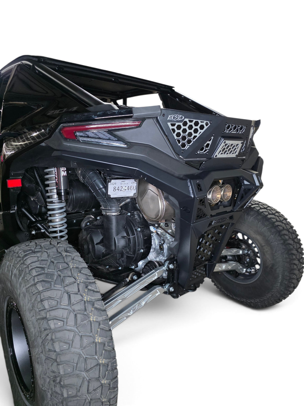 2026+ CFMoto ZForce Z10 Spark Rear Bumper, Black