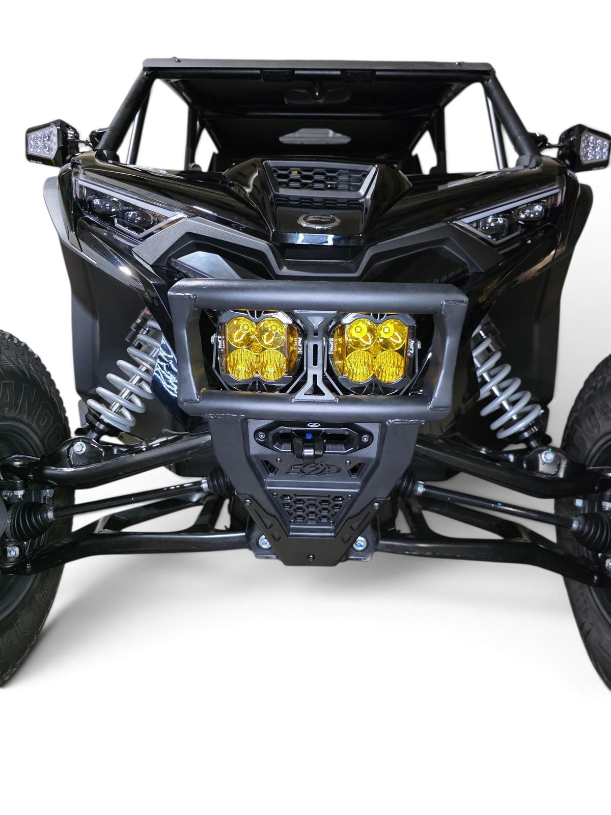 2026+ CFMoto Zforce Z10 Spark Front Winch Bumper, Black