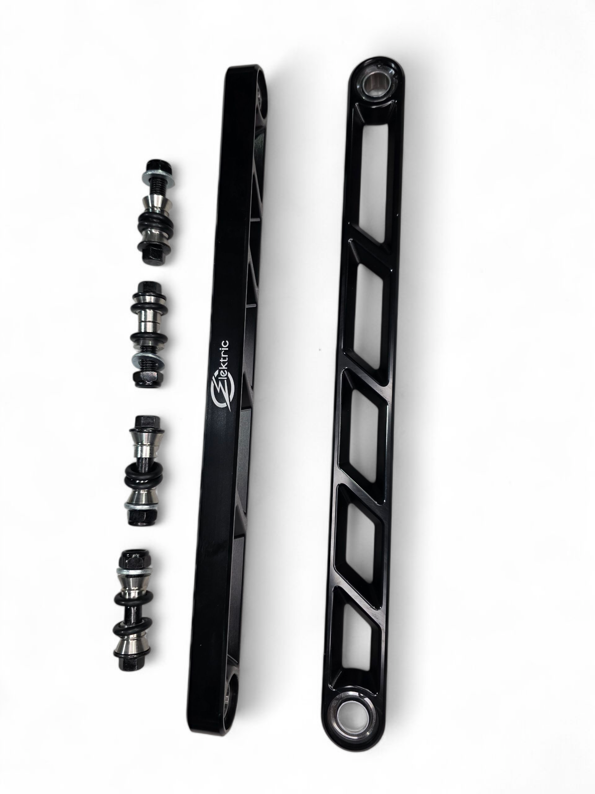 2024+ Can Am Maverick R Rear Sway Bar Links Anodized Black