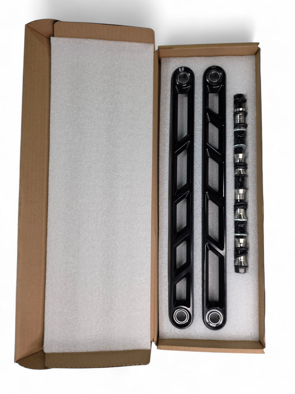 2024+ Can Am Maverick R Rear Sway Bar Links Anodized Black