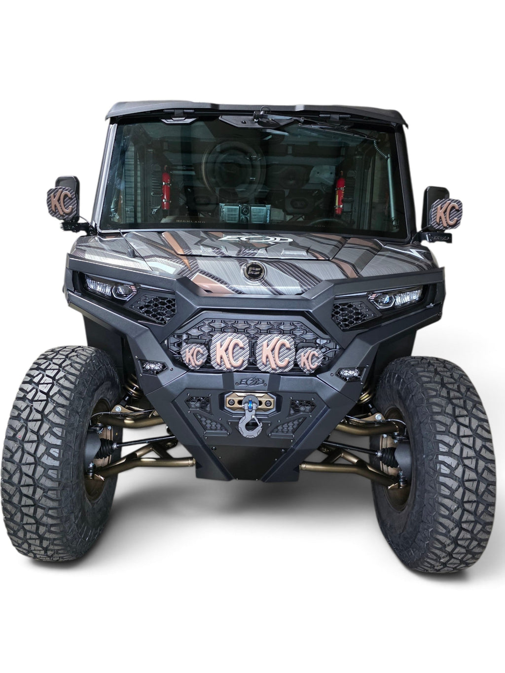 2026+ CFMoto UForce U10 Pro HDX Front (Bumper with Bull Bar Combo)
