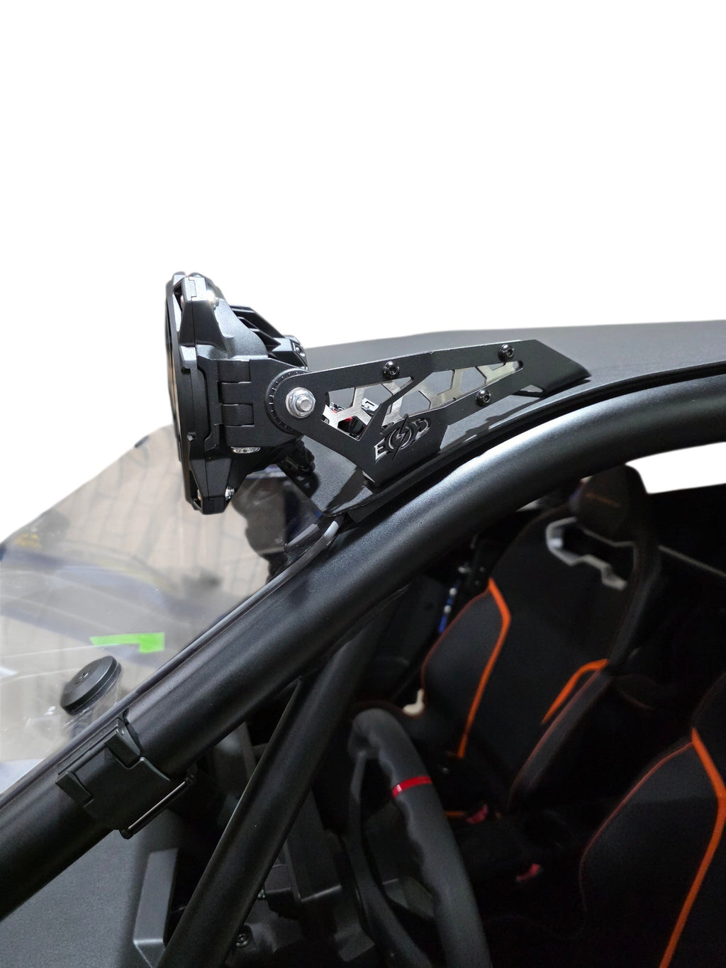 2026+ CFMoto ZForce Z10 Spark Roof Light Bar Mount for KC Gravity Titan 7 Light LED Bar