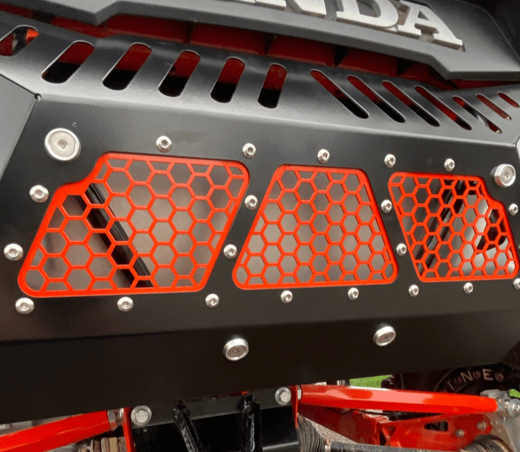 Honda Talon Exhaust Cover  AJK Offroad   
