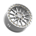 Rampage R Beadlock | Gloss Silver Machined