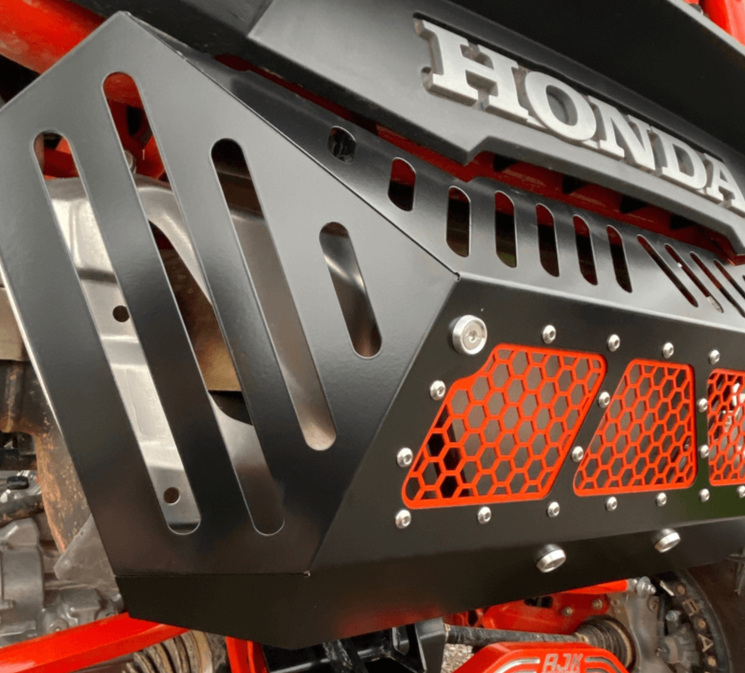 Honda Talon Exhaust Cover  AJK Offroad   