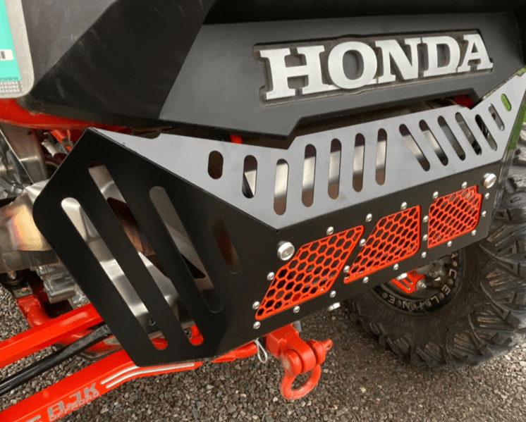 Honda Talon Exhaust Cover  AJK Offroad   
