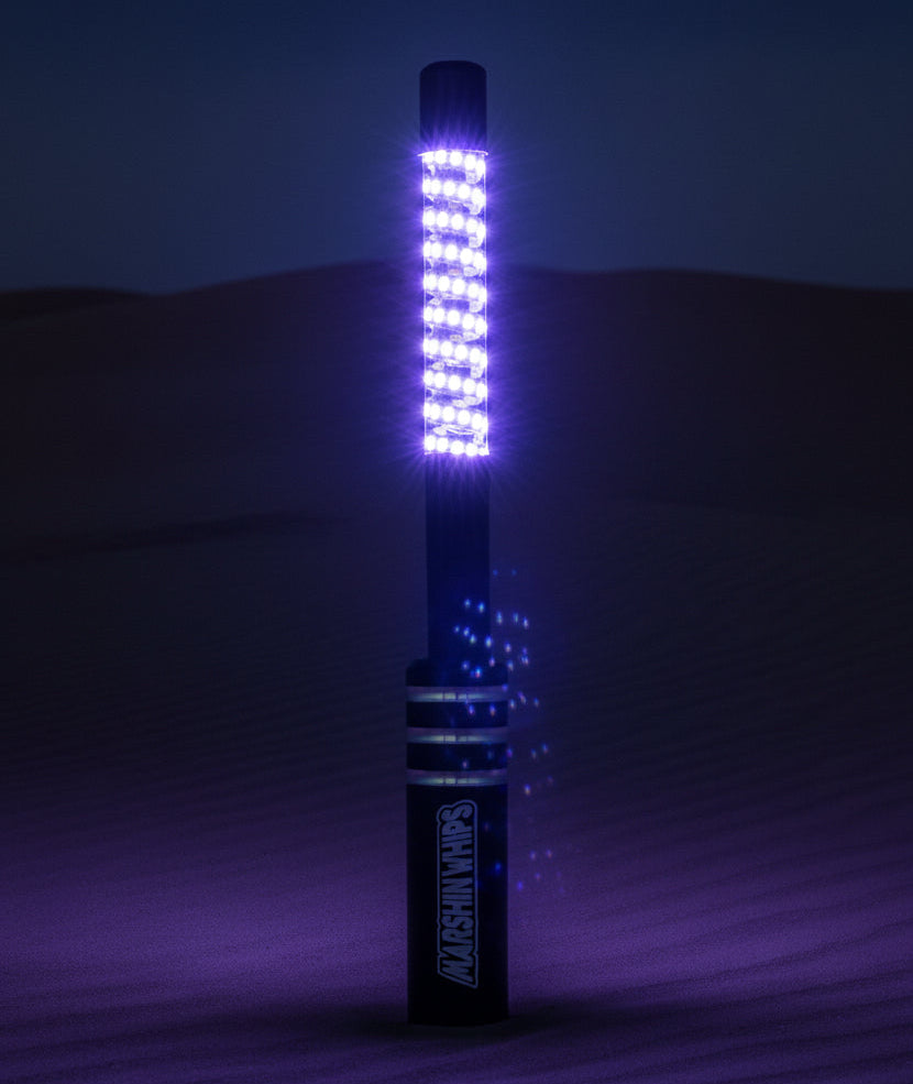 Game Changer LED Whip - Desert Tan Single