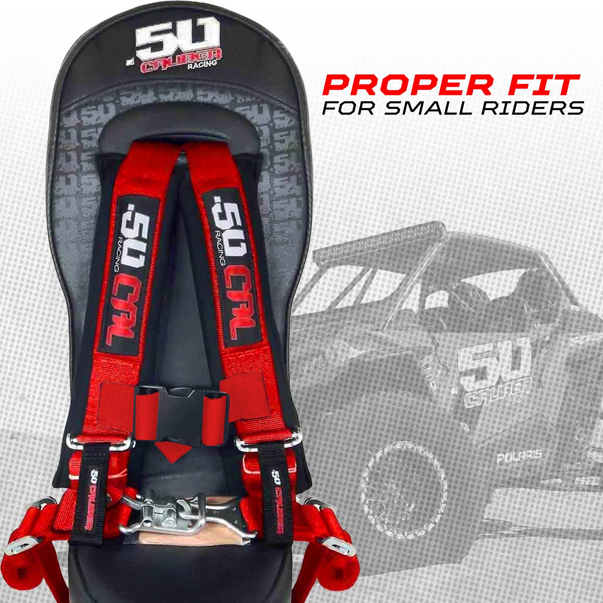 RZR Bump Seat & Safety Harness 570 800 XP900