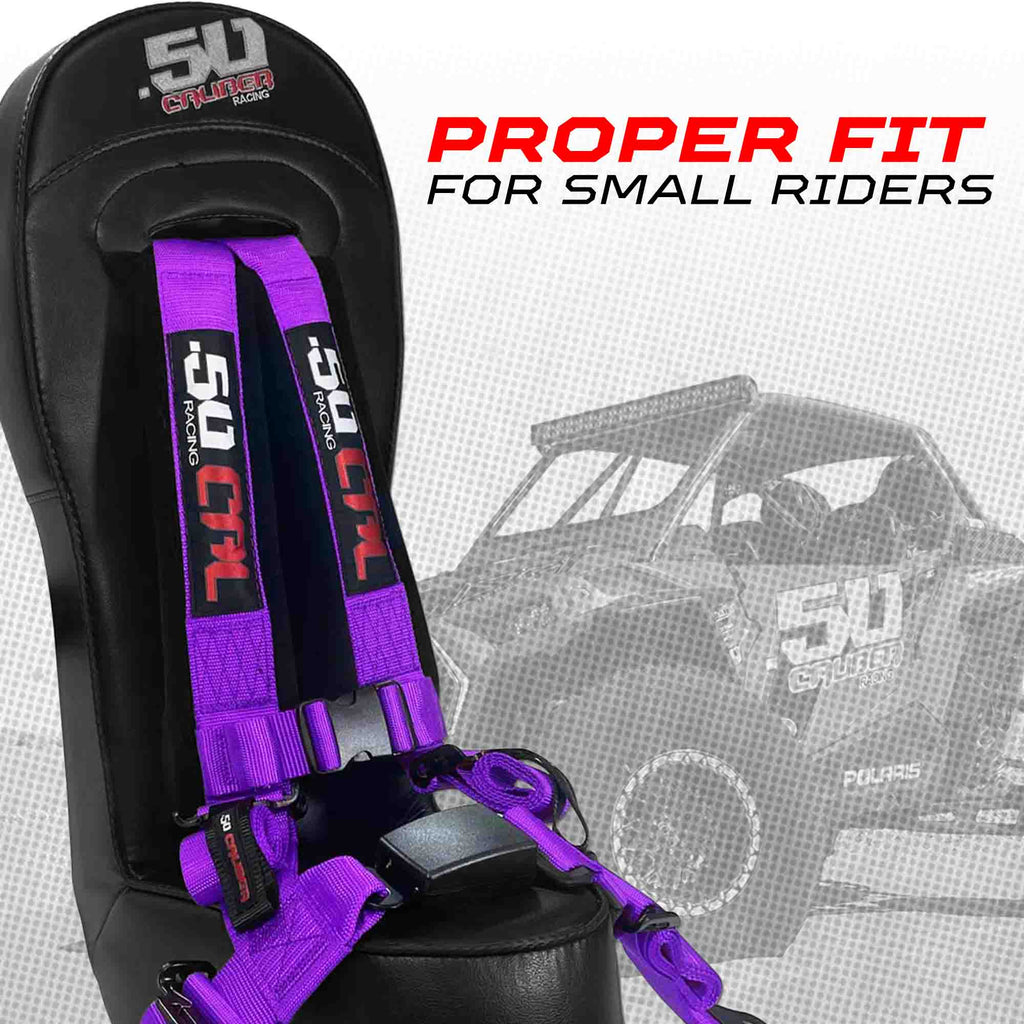 RZR PRO XP 4 Rear Bump Seat & Safety Harness
