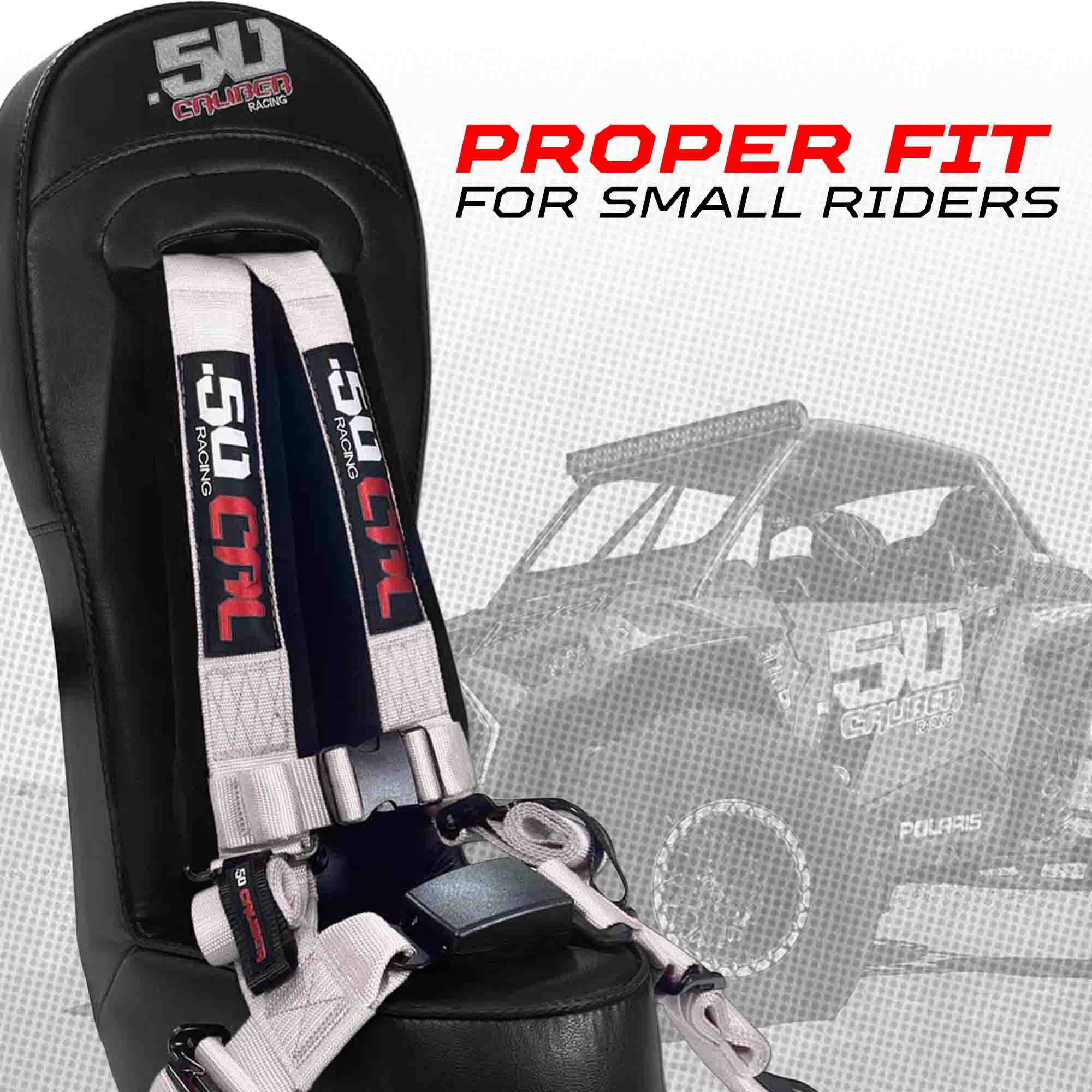RZR XP1000 Bump Seat with Harness