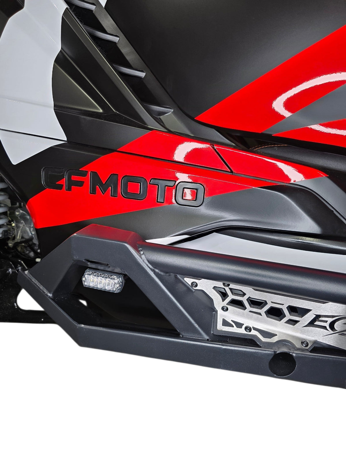 2026+ CFMoto ZForce Z10 Spark Tree Kicker Side Steps (4 Seat), Black