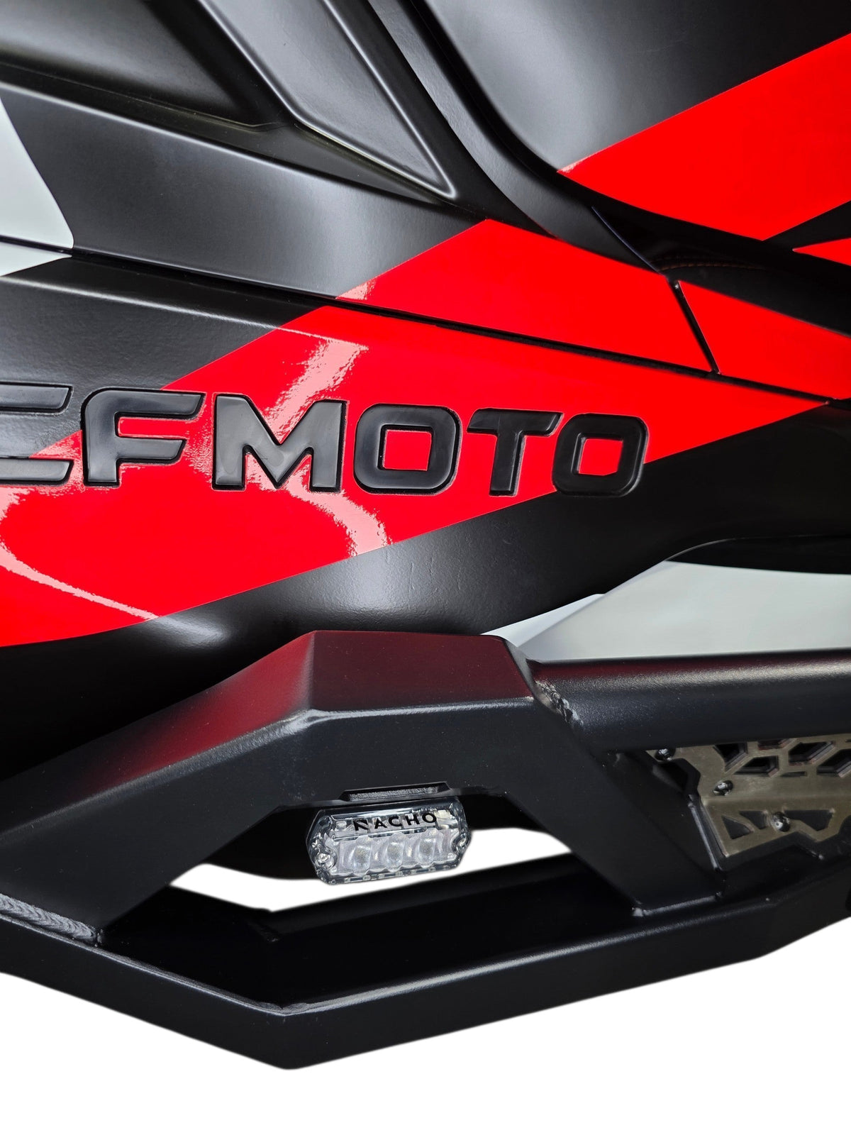 2026+ CFMoto ZForce Z10 Spark Tree Kicker Side Steps (4 Seat), Black