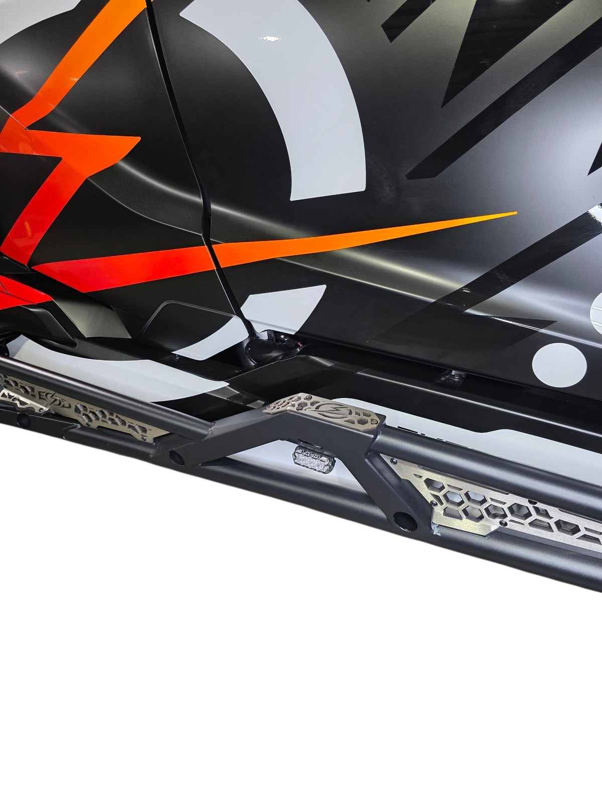 2026+ CFMoto ZForce Z10 Spark Tree Kicker Side Steps (4 Seat), Black