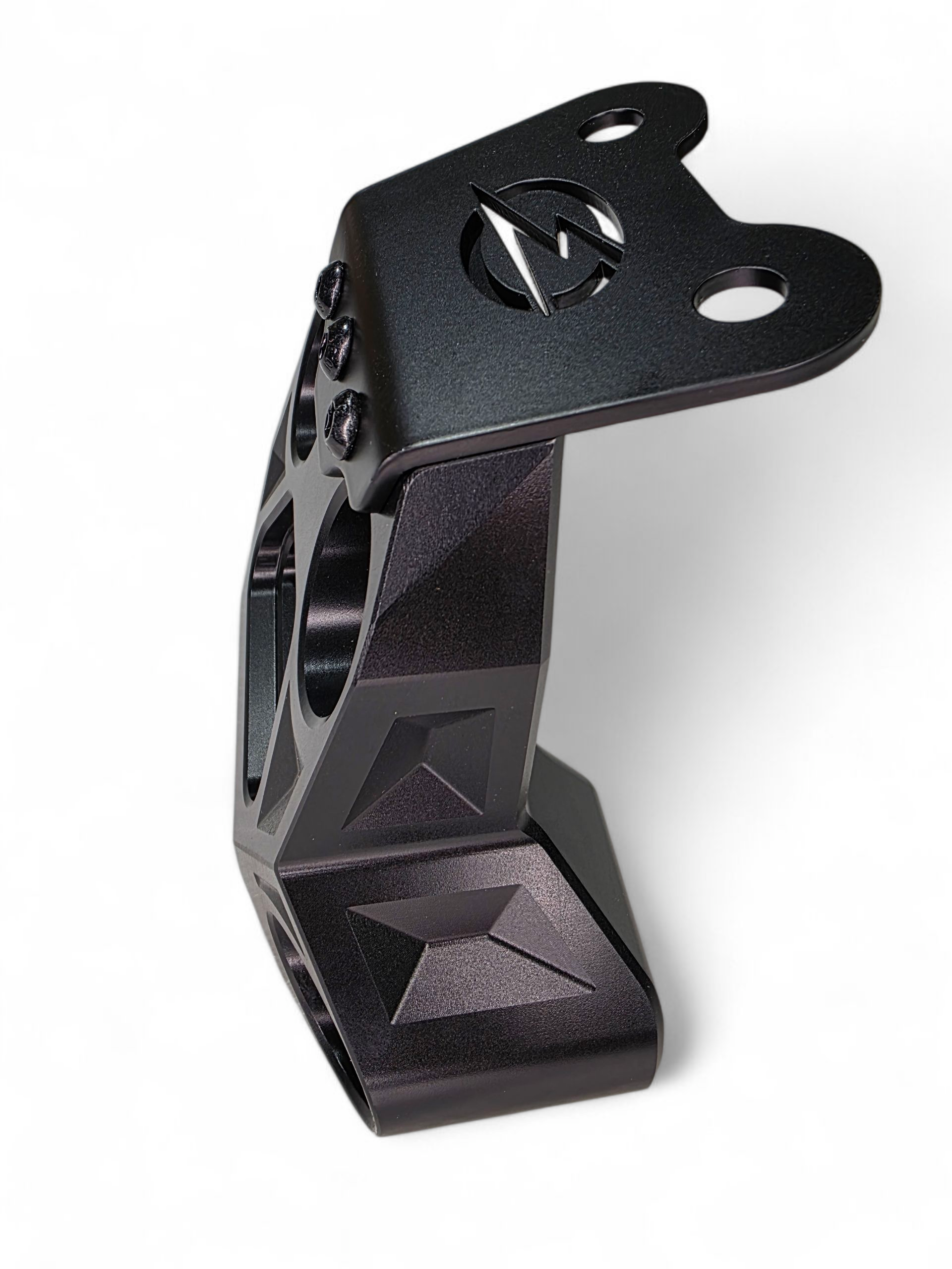 2024+ Can Am Maverick R Billet Radius Rod Plate (Black)