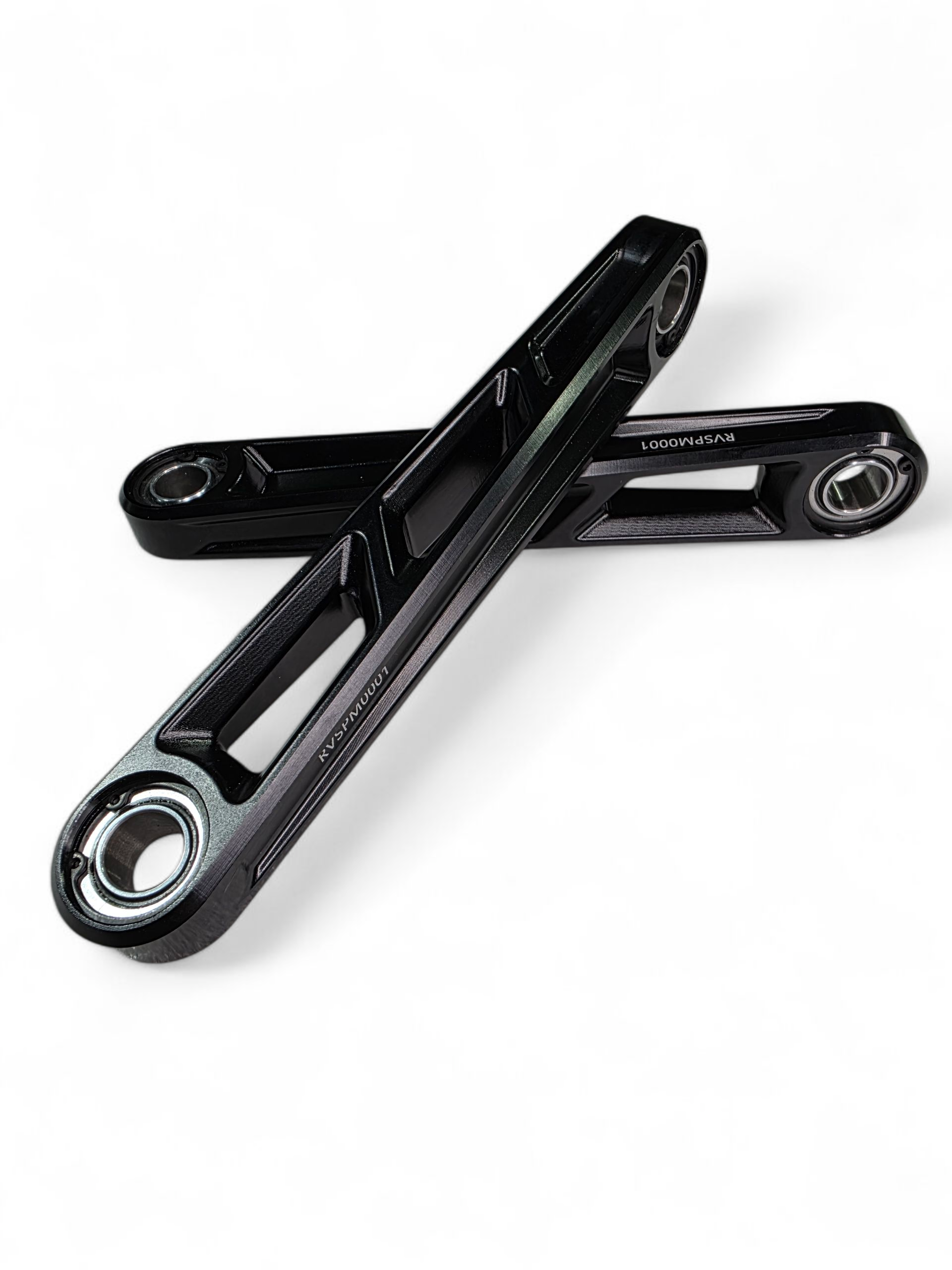 2024+ Can Am Maverick R Front Sway Bar Links Anodized Black