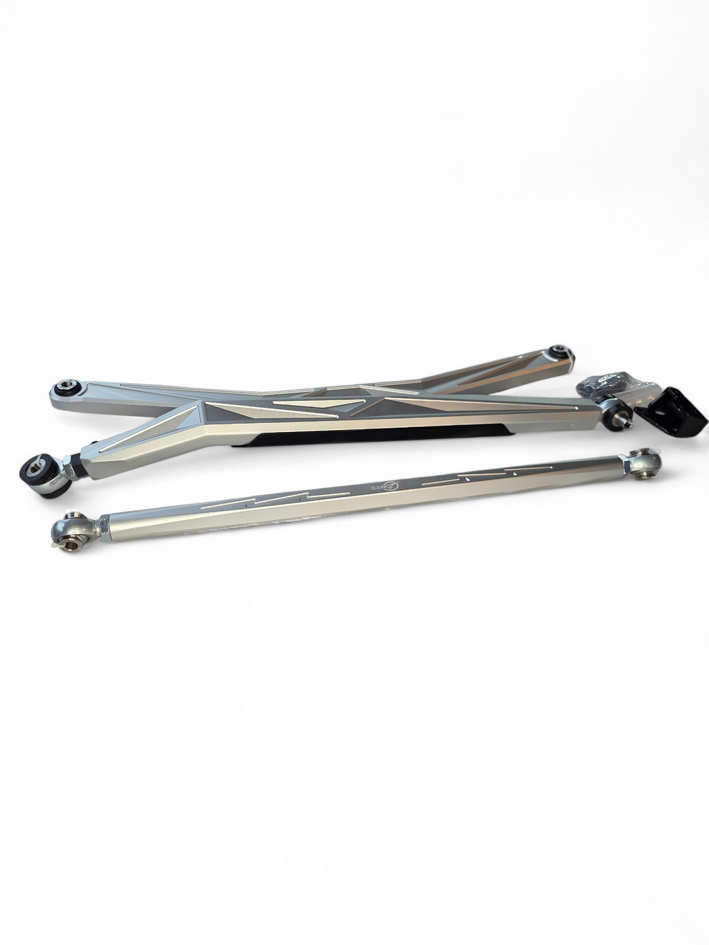 2024+ Can Am Maverick R High Clearance Adjustable Radius Rods (Anodized Clear)