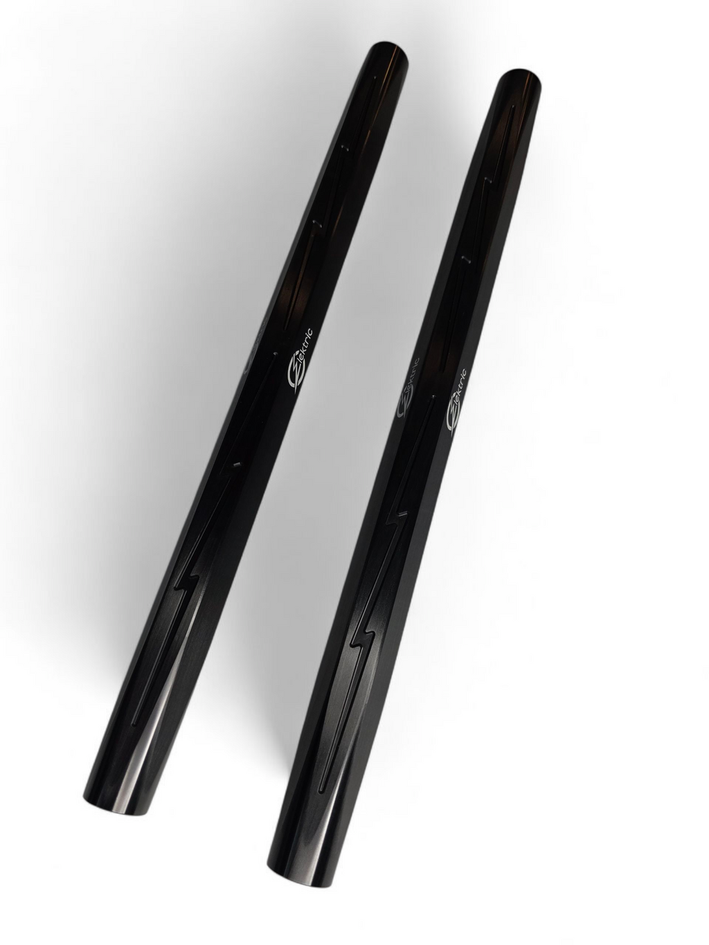 2017+ Can Am X3 Maverick Billet Tie Rods Anodized Black (RS 72" Model Only)