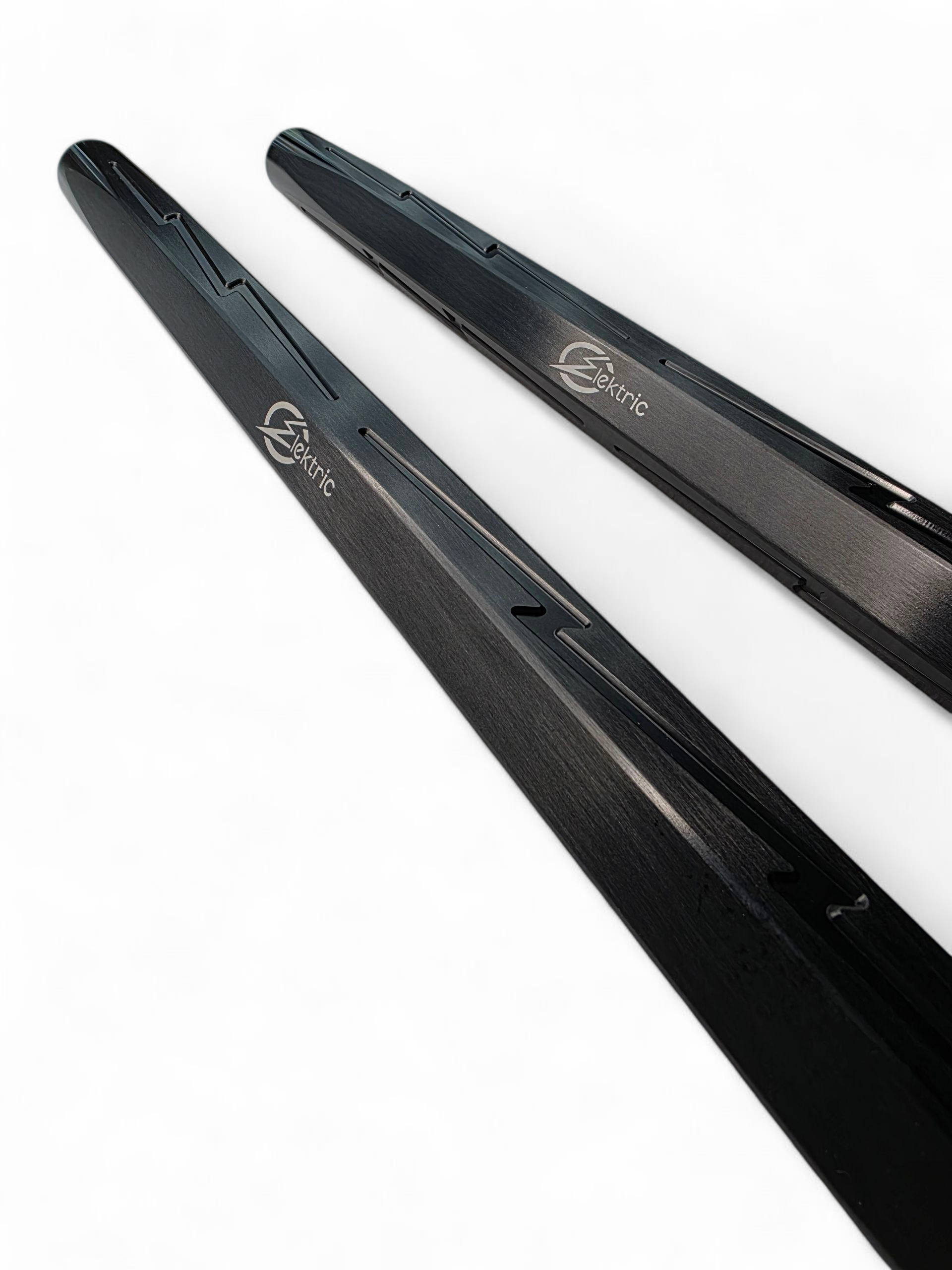 2017+ Can Am X3 Maverick Billet Tie Rods Anodized Black (RS 72" Model Only)
