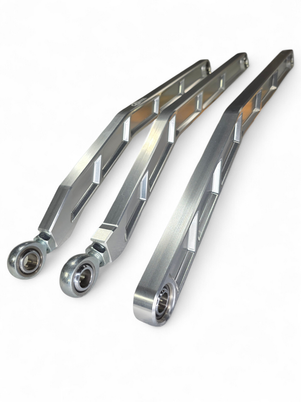 2017+ Can Am X3 Maverick Volt Billet Radius Rods Anodized Clear (RS 72" Model Only)