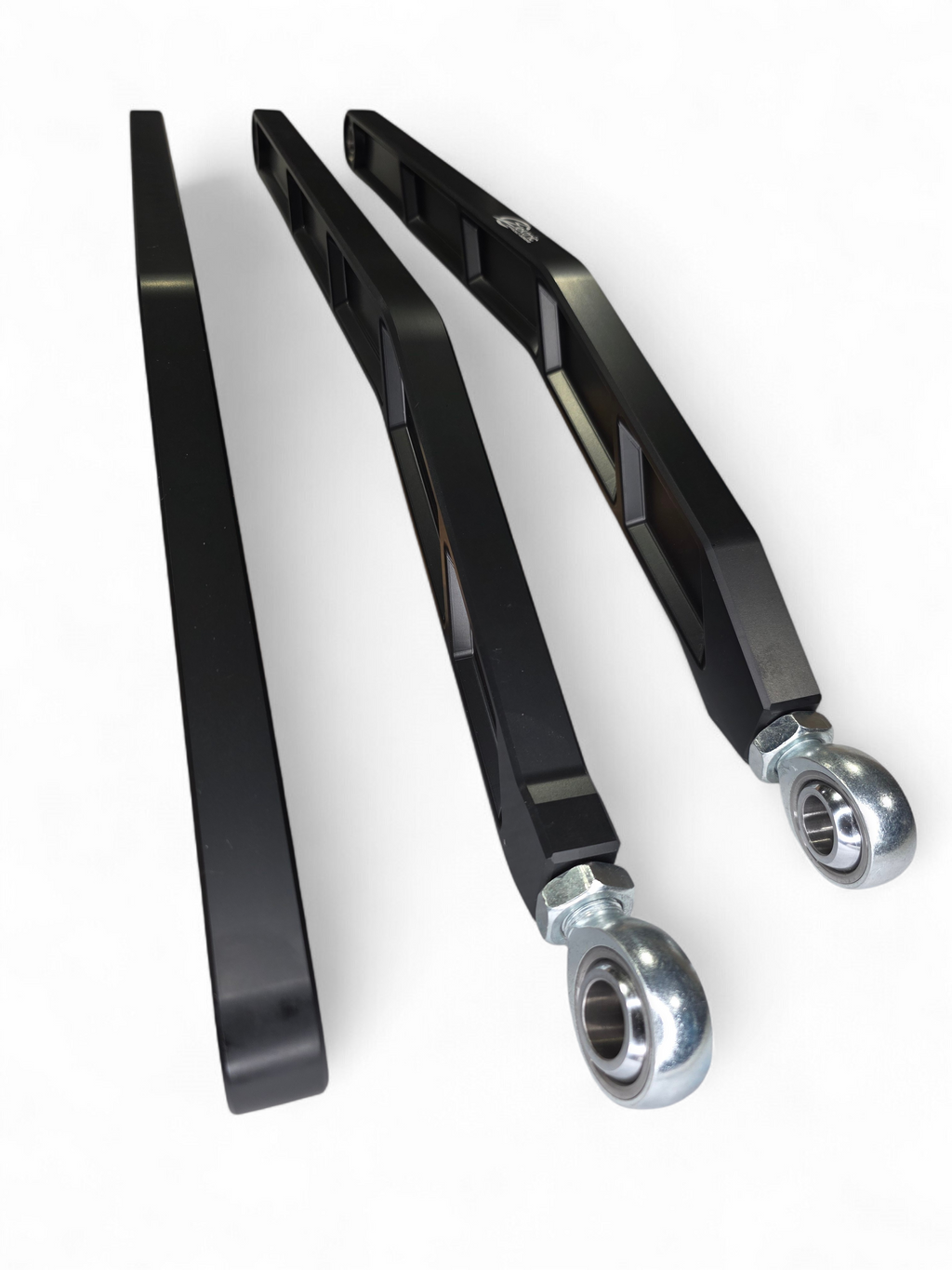2017+ Can Am X3 Maverick Volt Billet Radius Rods Anodized Black (RS 72" Model Only)