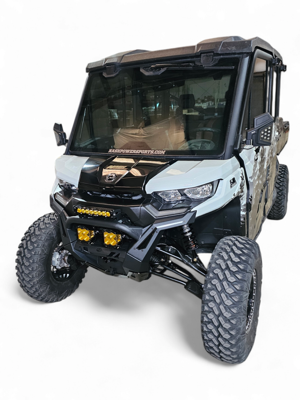 2016+ Can-am Defender HD10 Volt Front Winch Bumper