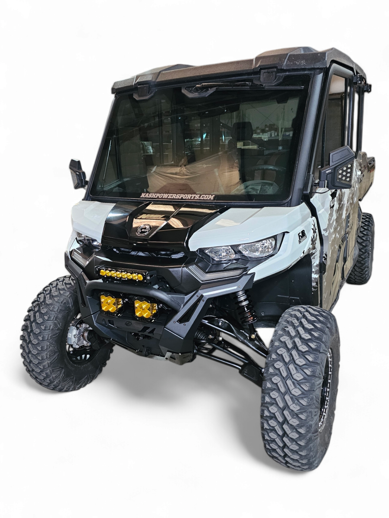 2016+ Can-am Defender HD10 Volt Front Winch Bumper