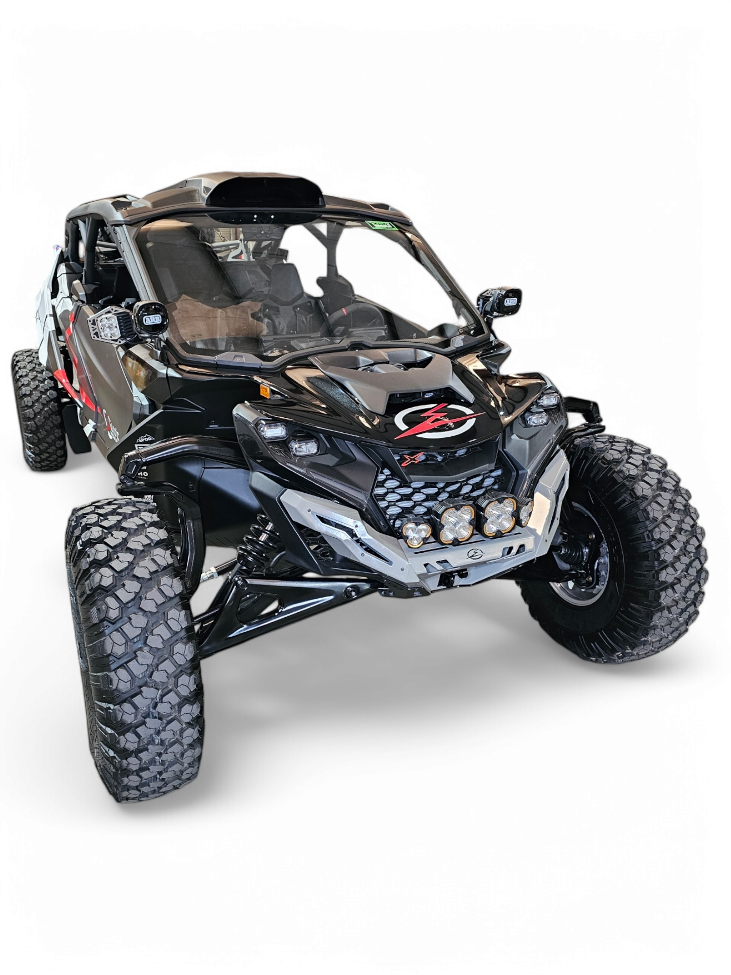 2024 to Current Maverick R Volt Front Winch Bumper