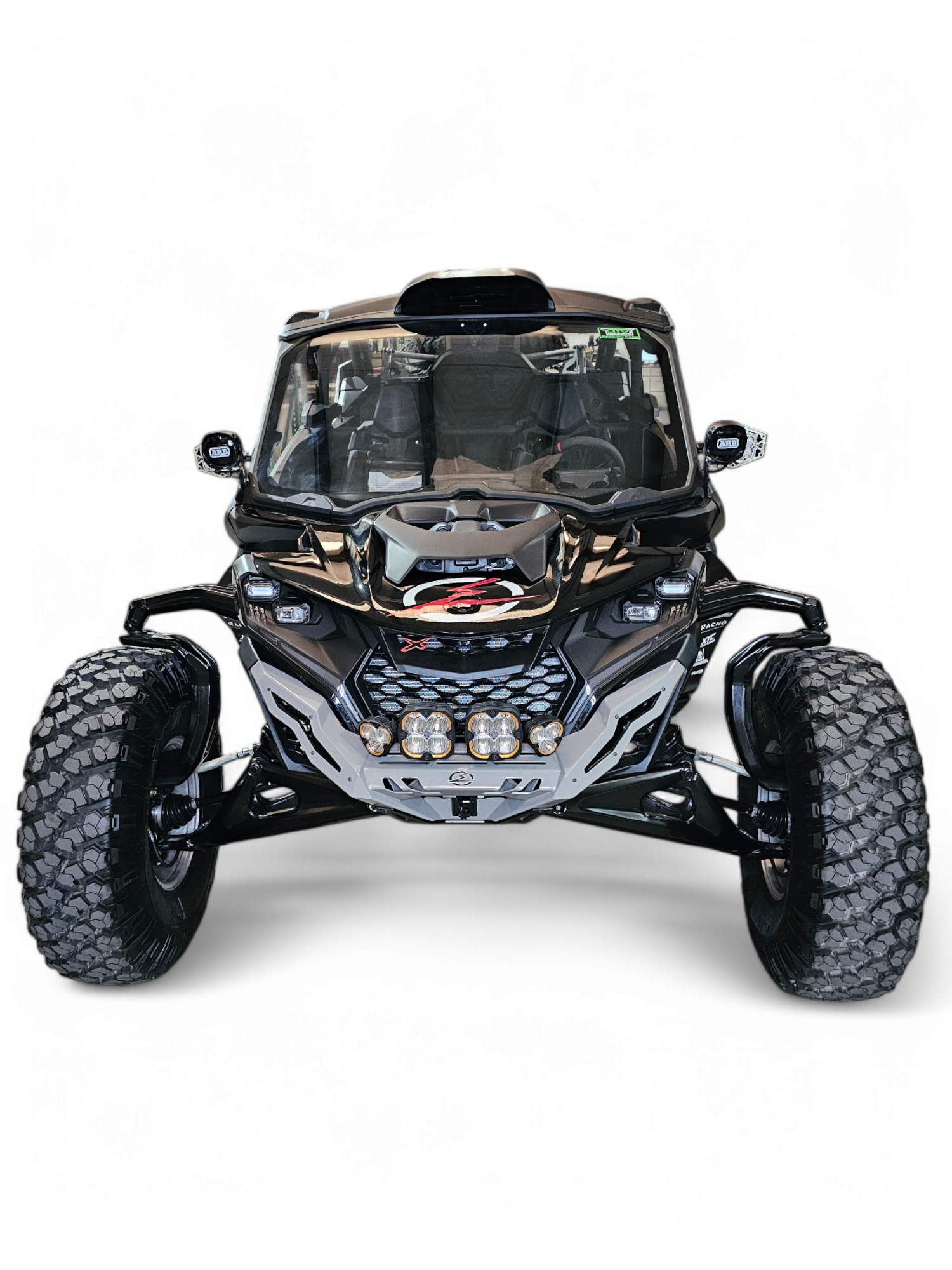 2024 to Current Maverick R Volt Front Winch Bumper