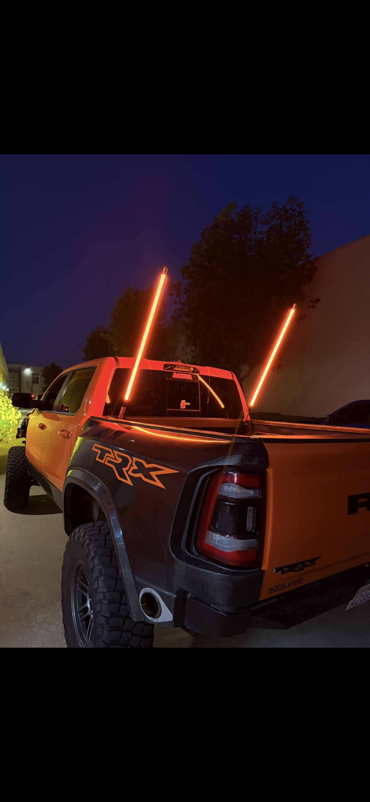 Game Changer LED Whip Set - Striking Orange