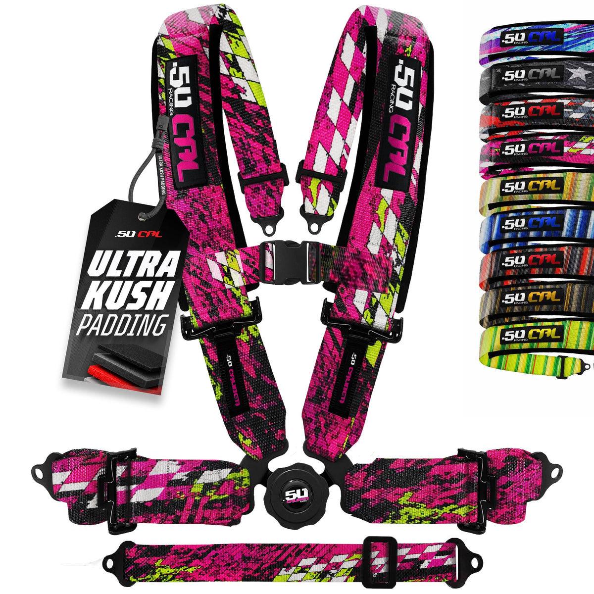 2" & 3" 4 point & 5 point Harness Camlock Racing Harness