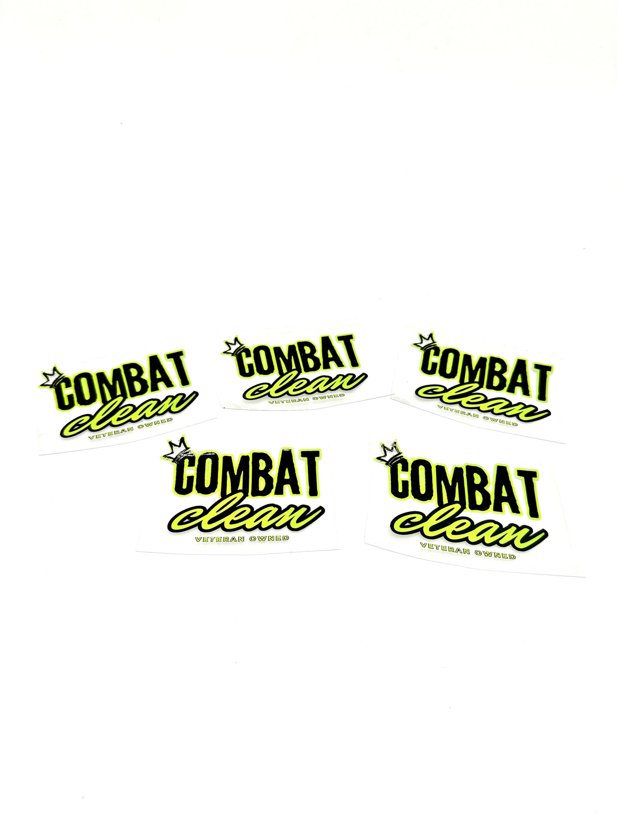 Combat Clean Co. Sticker Pack