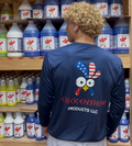 Chicken Shine Patriot Performance Long Sleeve
