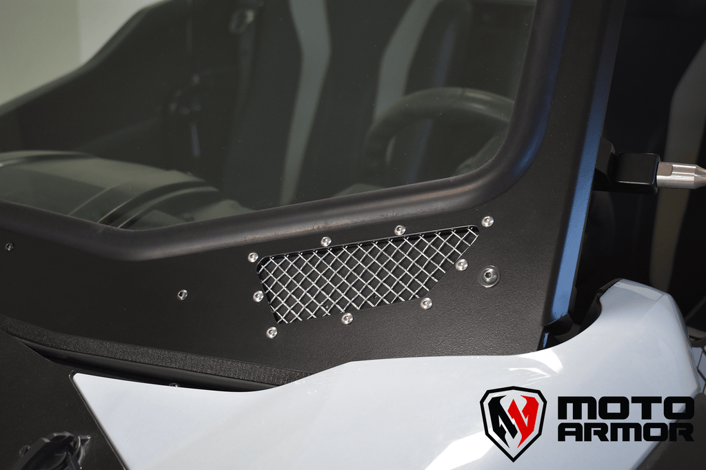 KRX Full Glass Windshield with Vents