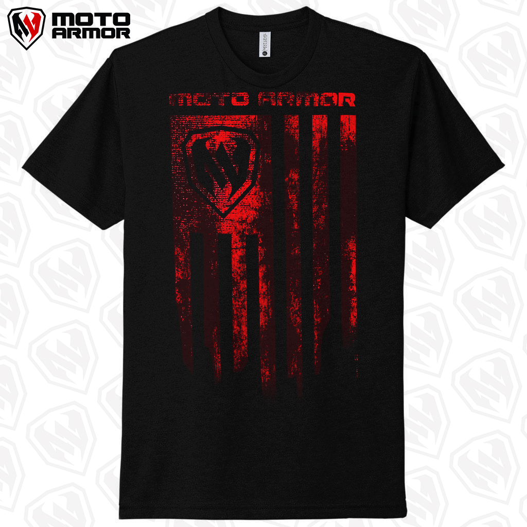 Moto Armor Flag Shirt