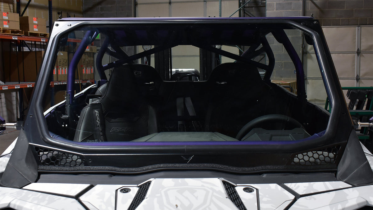 Voodoo Riders 2025+ Pro Xp/Turbo R/Pro R Full Glass Windshield (Updated)