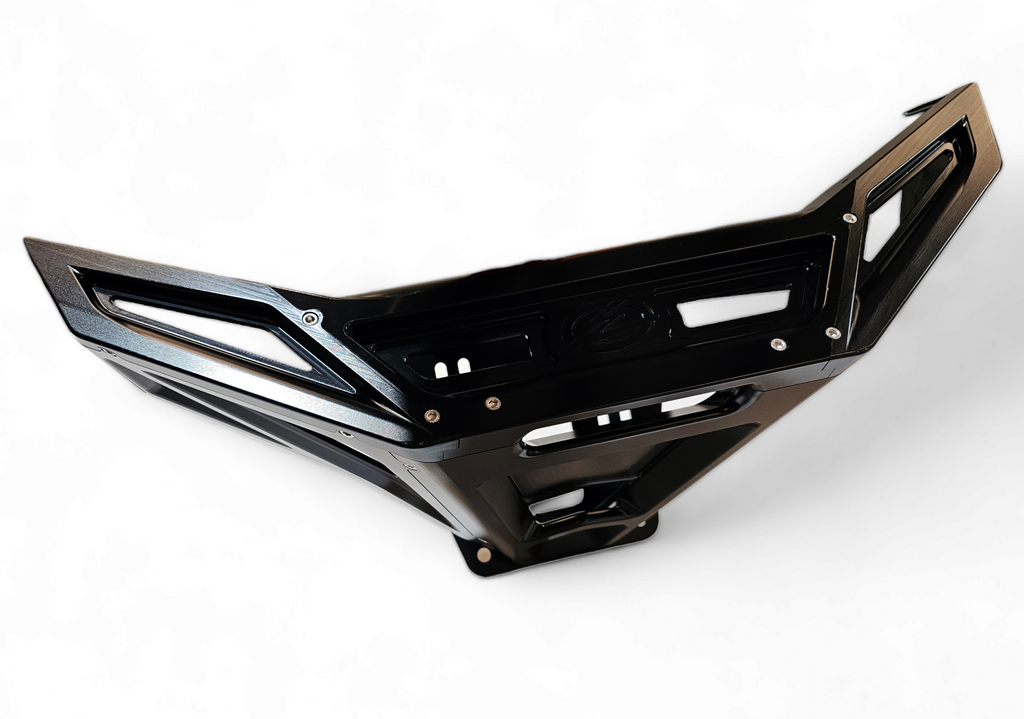 2022-2026 Polaris RZR Pro R, Pro S, Turbo R Machined Billet Front Winch Bumper (Black Anodize)