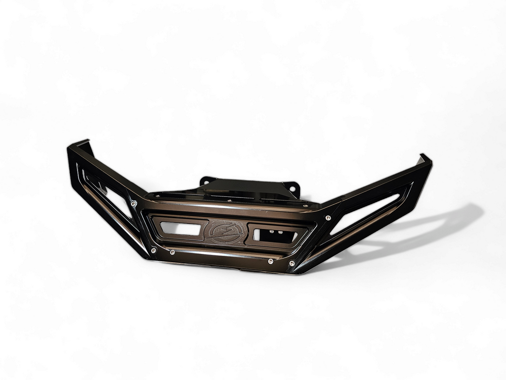 2022-2026 Polaris RZR Pro R, Pro S, Turbo R Machined Billet Front Winch Bumper (Black Anodize)